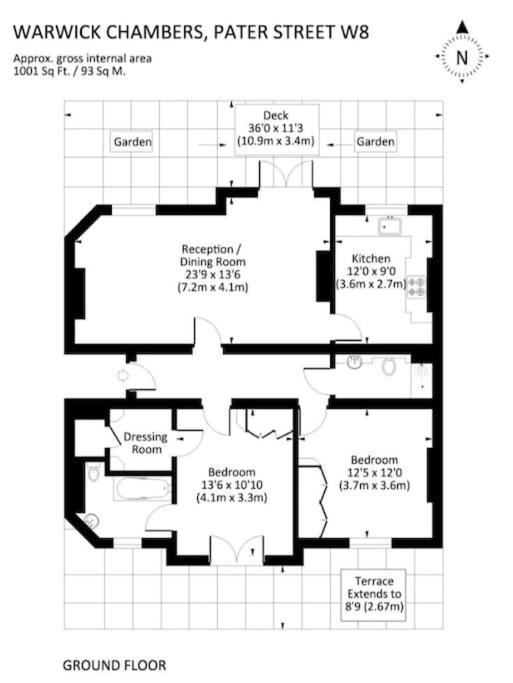 Kensington Apartment, Breakfast, 2 Baths Londres Exterior foto